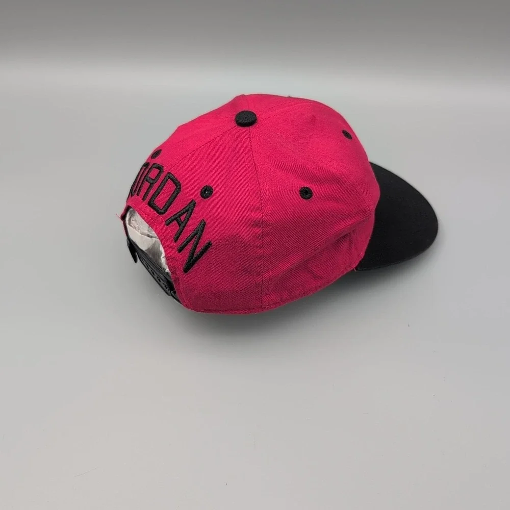 Air Jordan Wings‎ Snapback Cap Hat Youth Red Black Adjustable Basketball